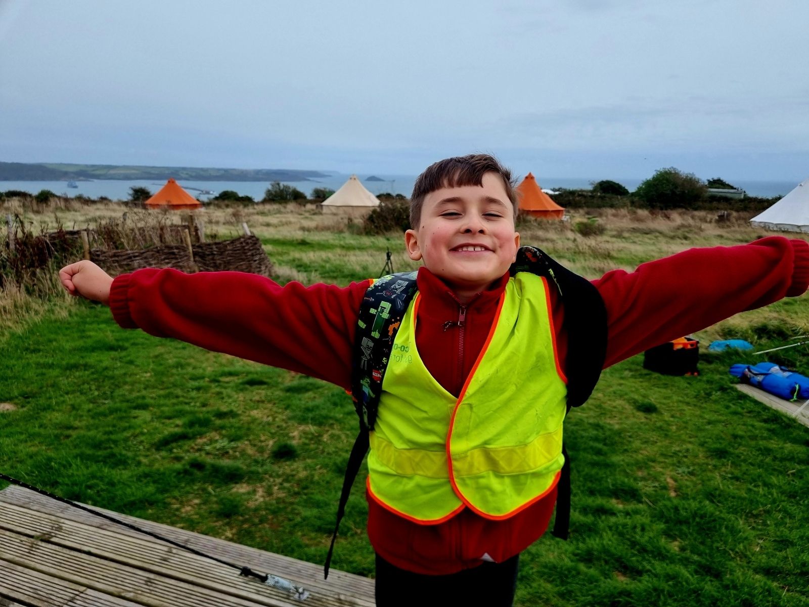 Braddock Primary Pupil morning stretch