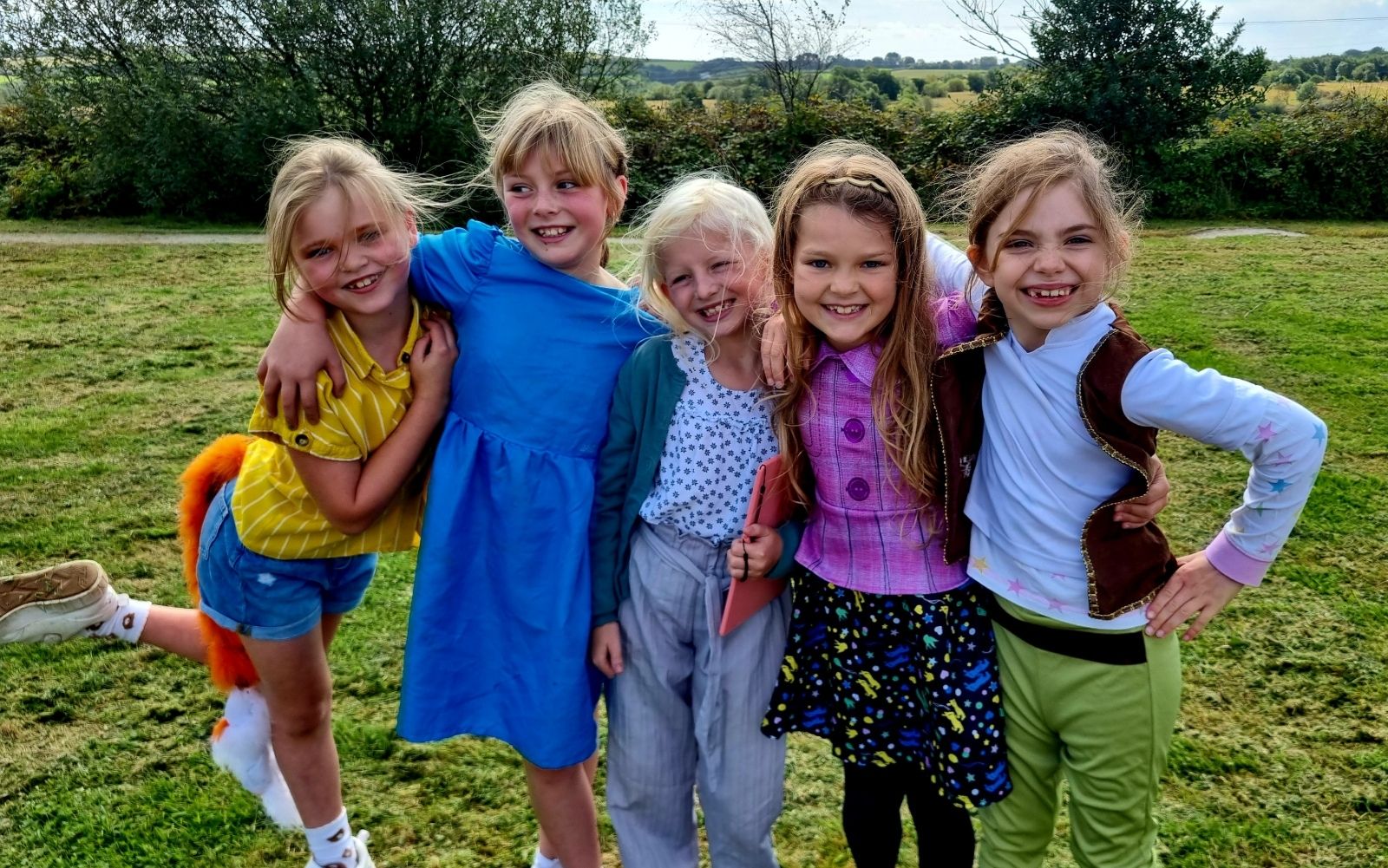 Braddock Primary Pupils for Roald Dahl day