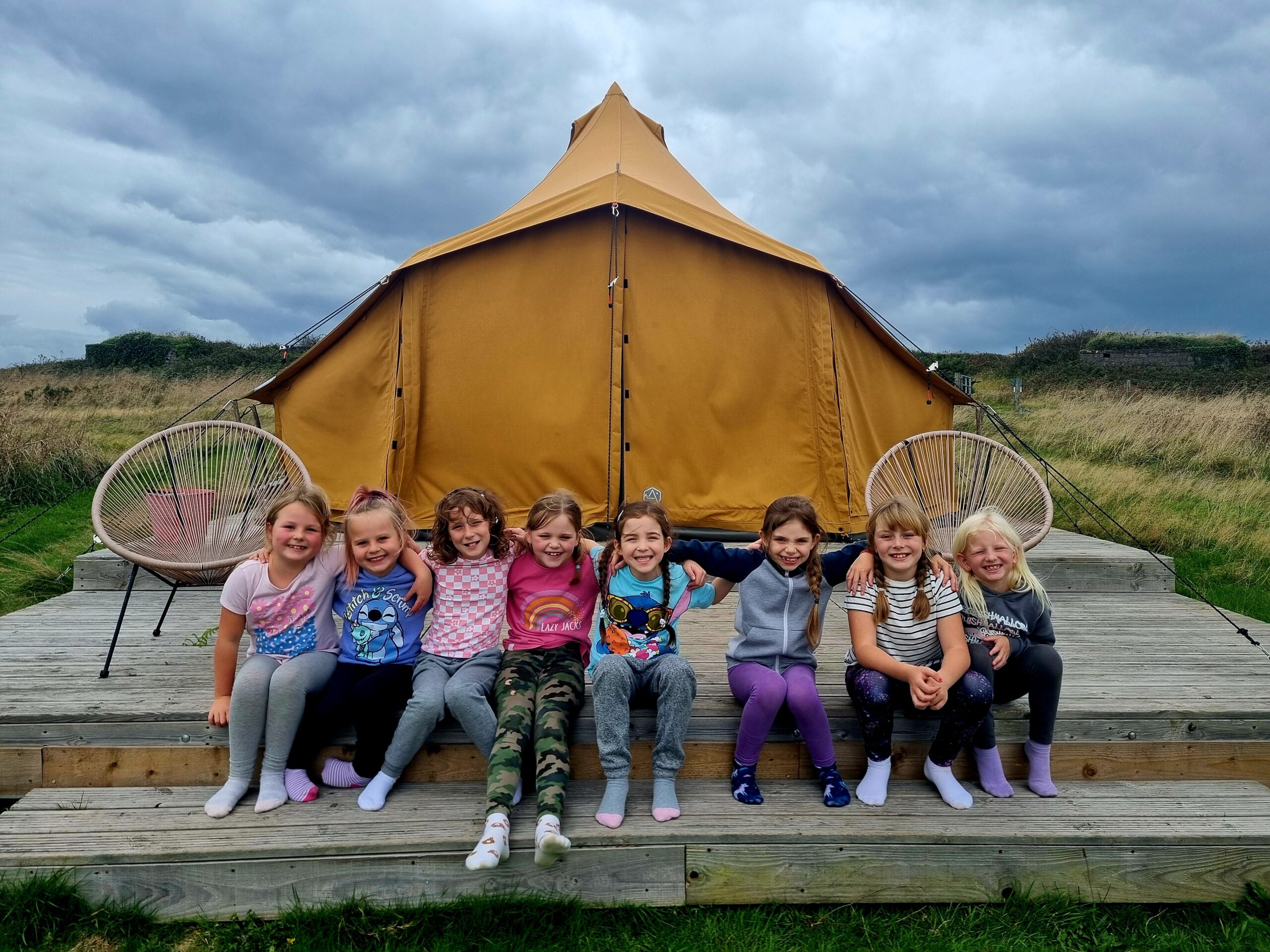 Braddock Primary Pupils ready for camp