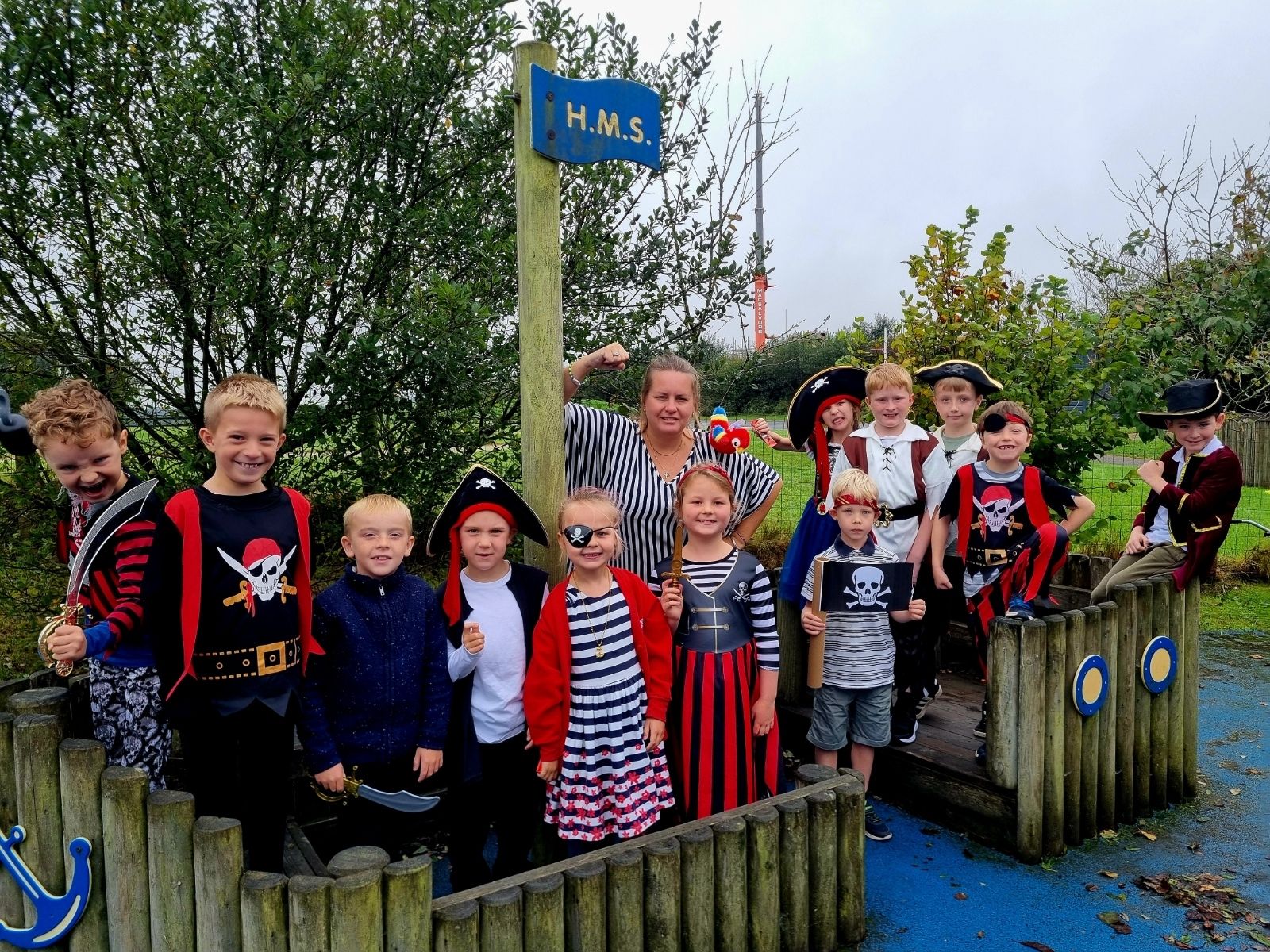 Braddock Primary talk like a pirate day