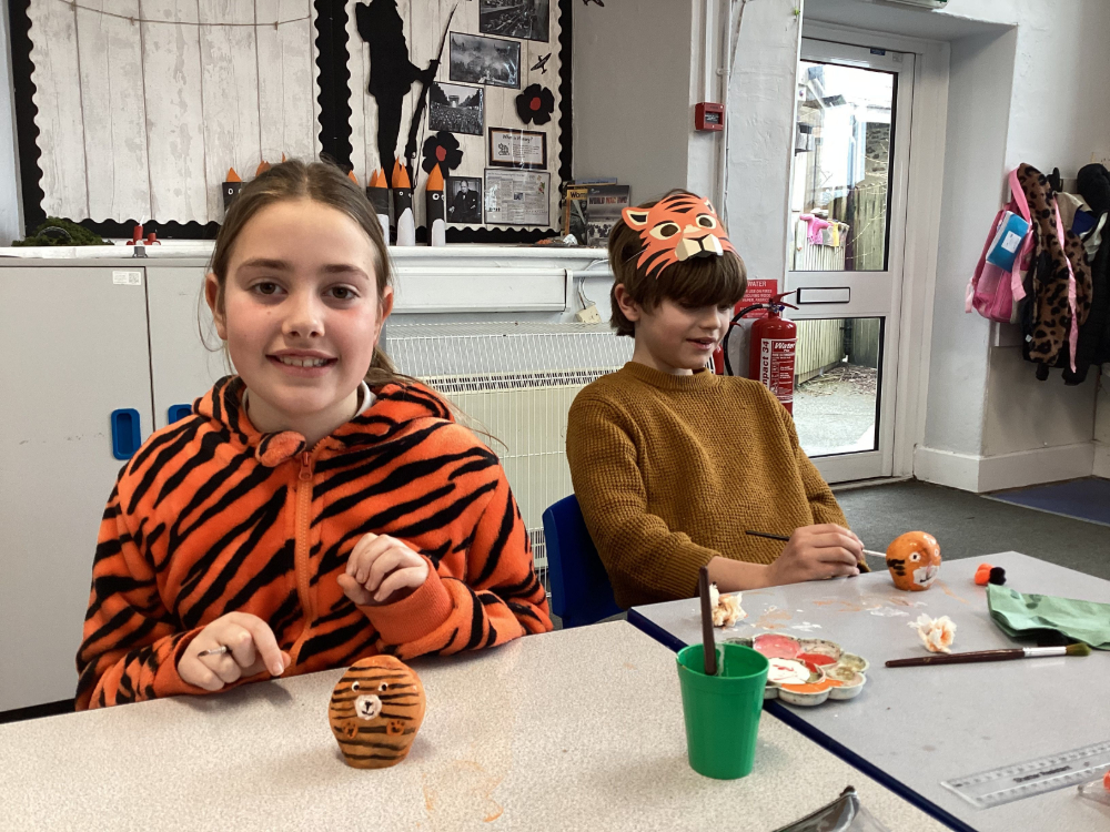 Lerryn Primary School Pupil Roald Dahl Day