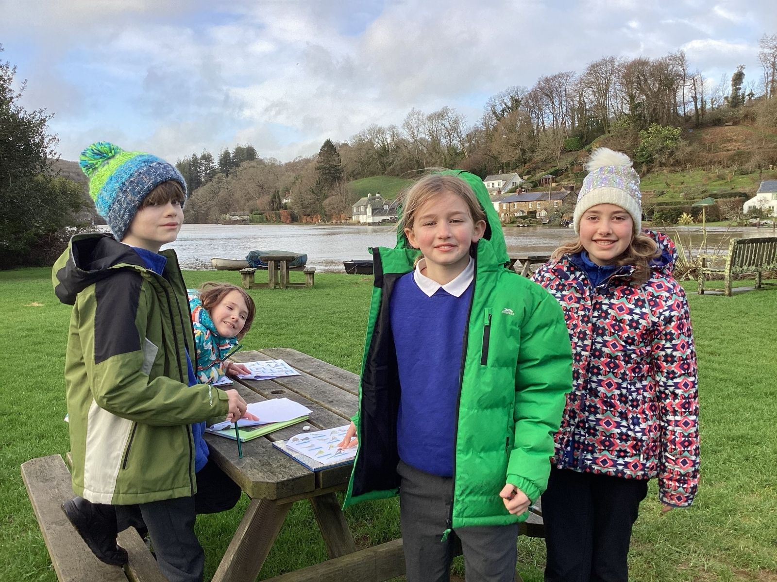 Lerryn Primary School Pupils annual RSPB bird watch