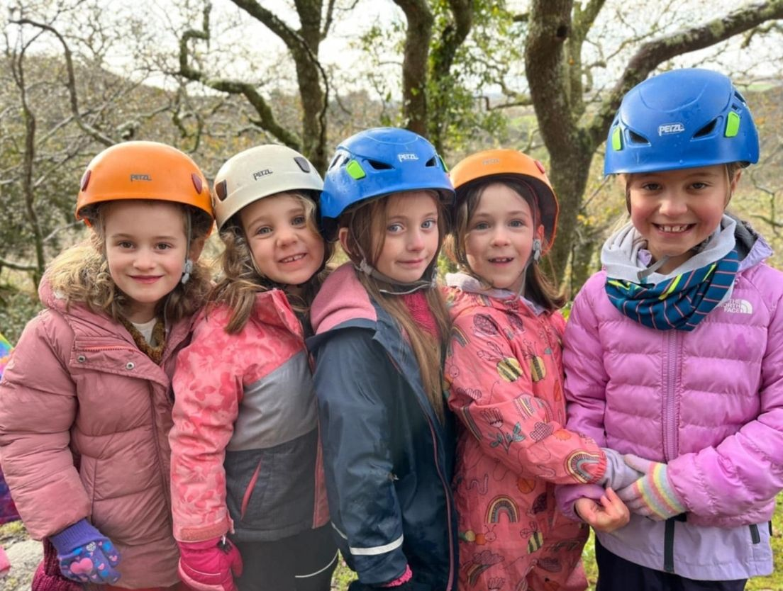 Millbrook Primary School Pupils ready for adventure
