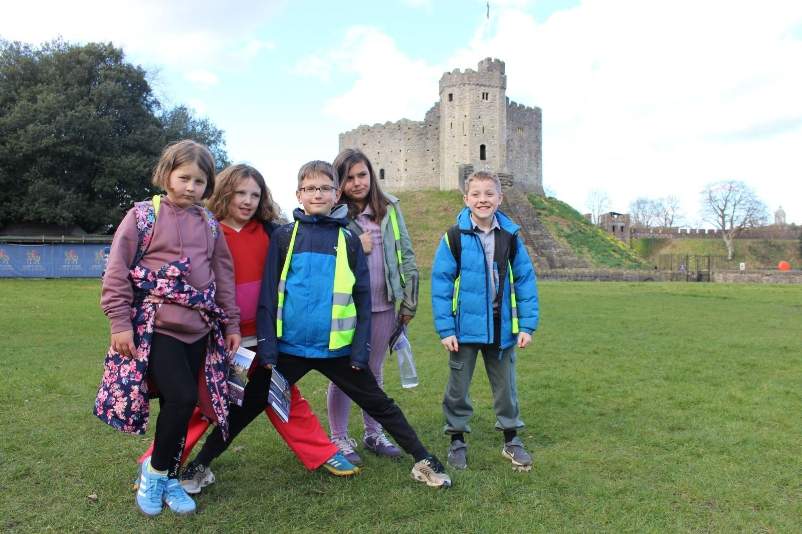 Quethiock Primary School Pupils at Cardiff Castle