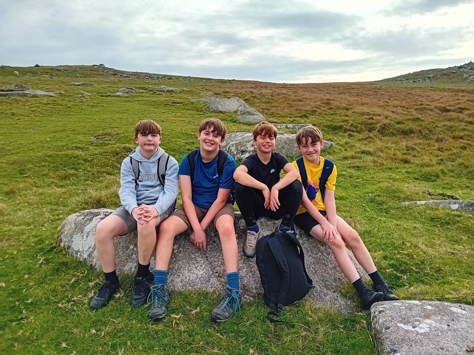 Quethiock Primary School moor adventure