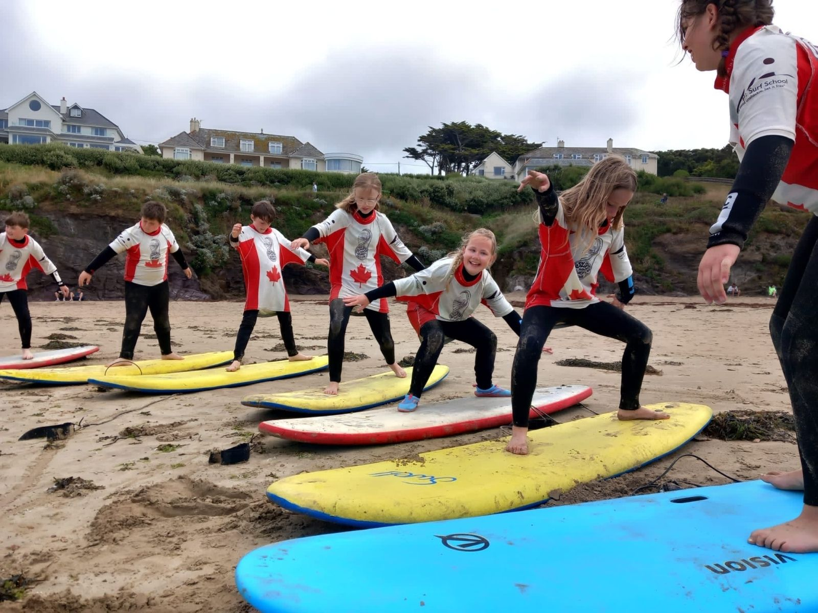Quethiock Primary School surf lesson