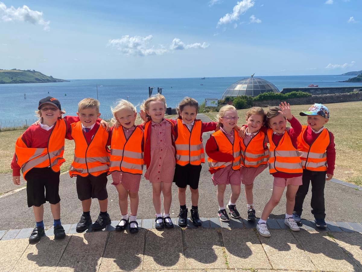 St Dominic Primary Pupils on Plymouth Sound