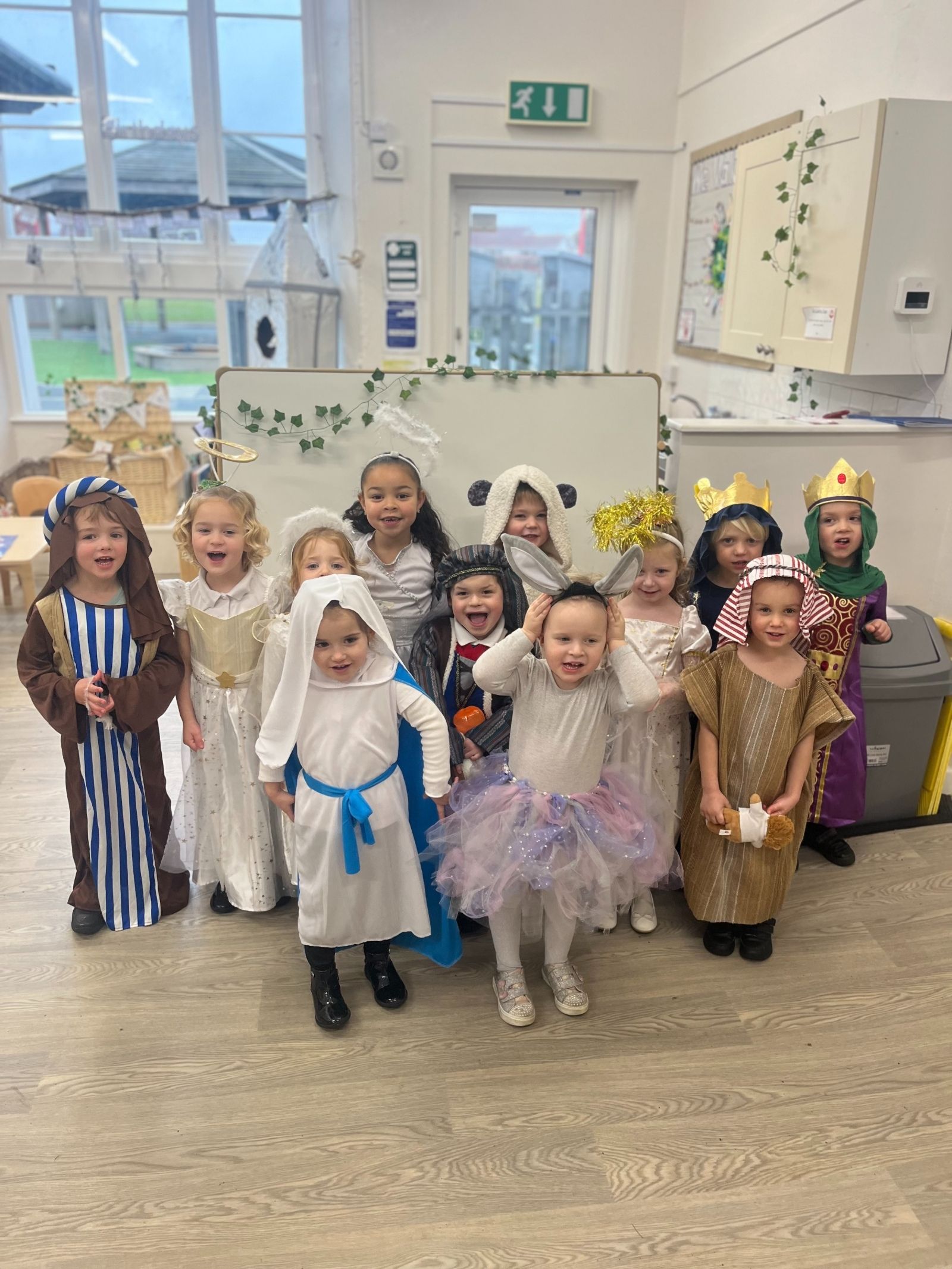 St Dominic Primary ready for Nativity
