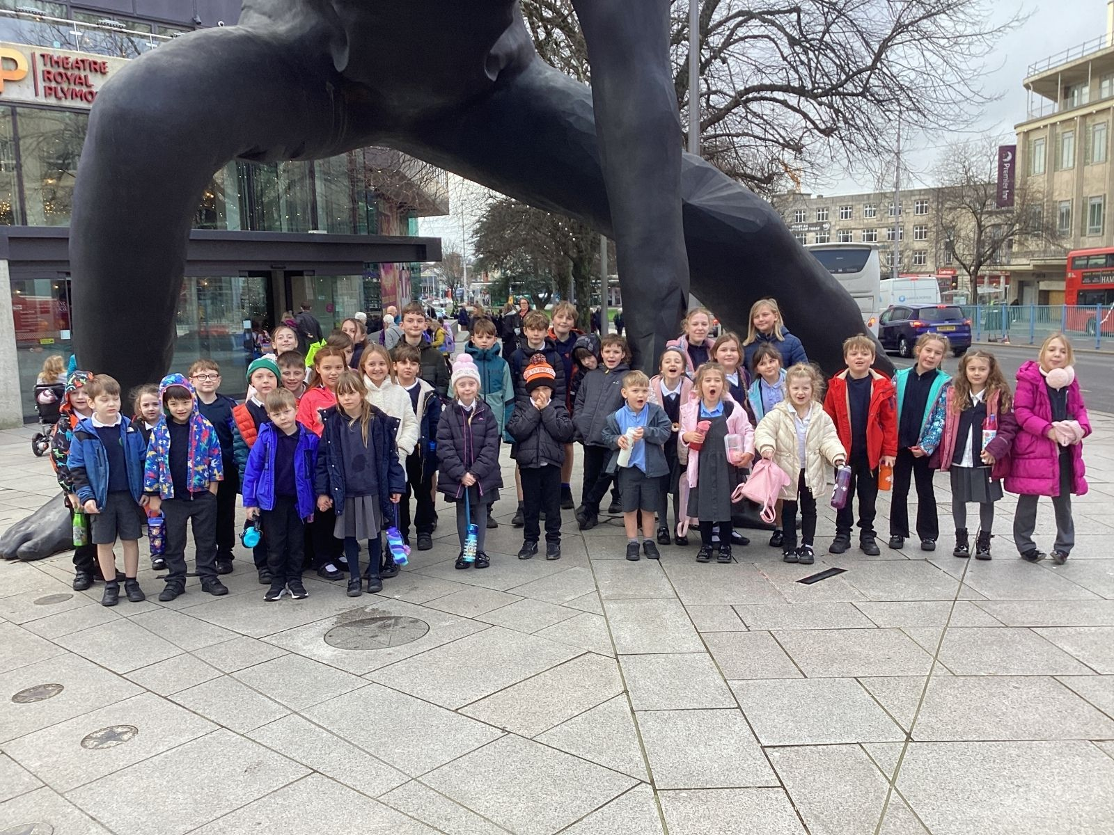 St Germans Primary Pupils at Theatre Royal Plymouth