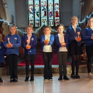 St Martin's Primary School christingle service