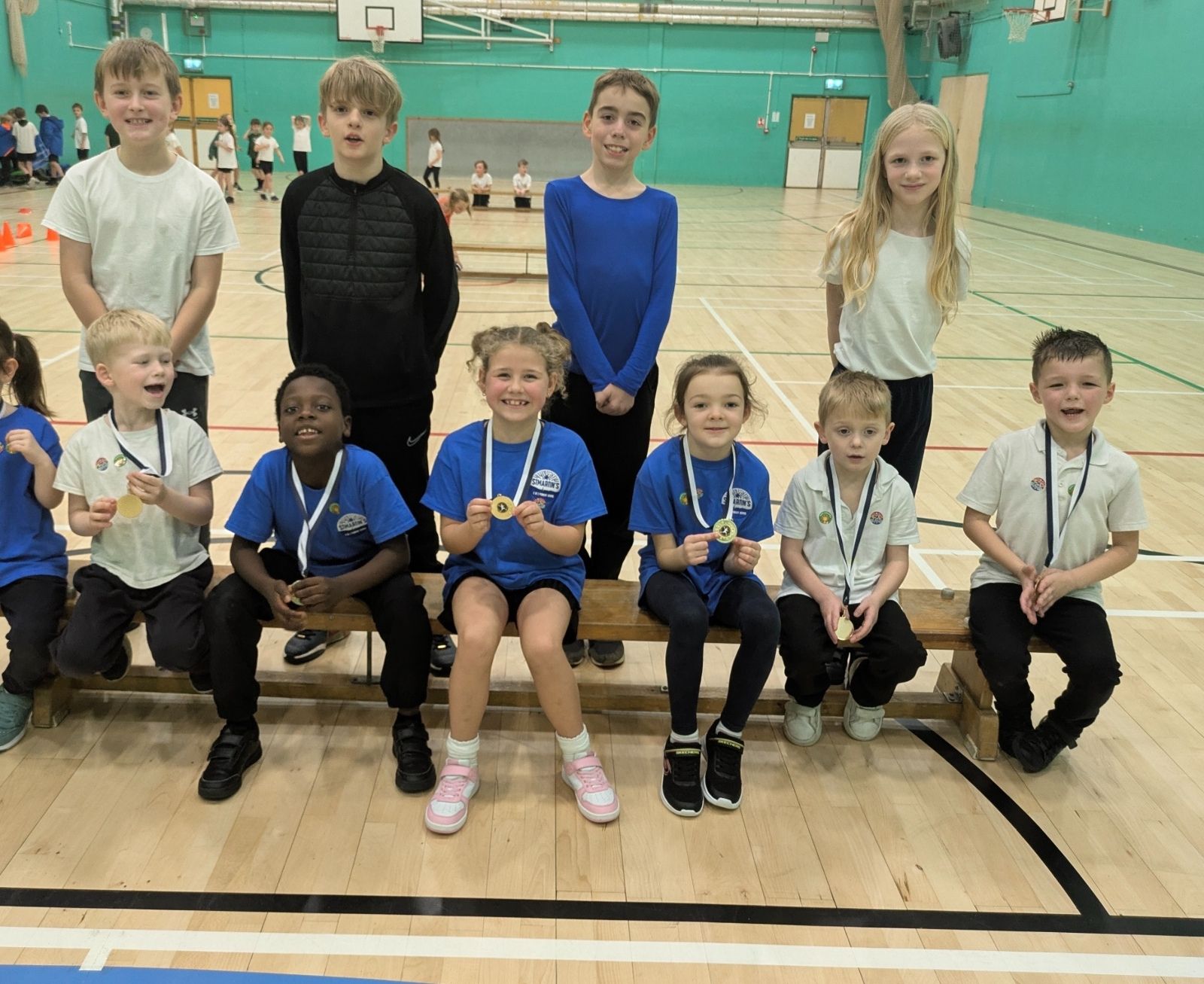 St Martin's Primary School medal winners