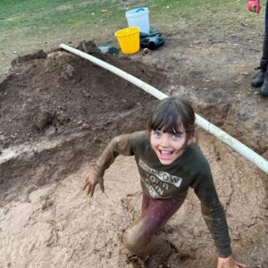 St Nicolas Primary School muddy run
